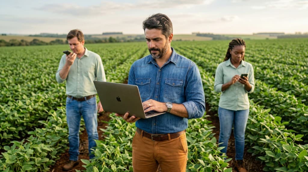 Simplificam o trabalho de campo