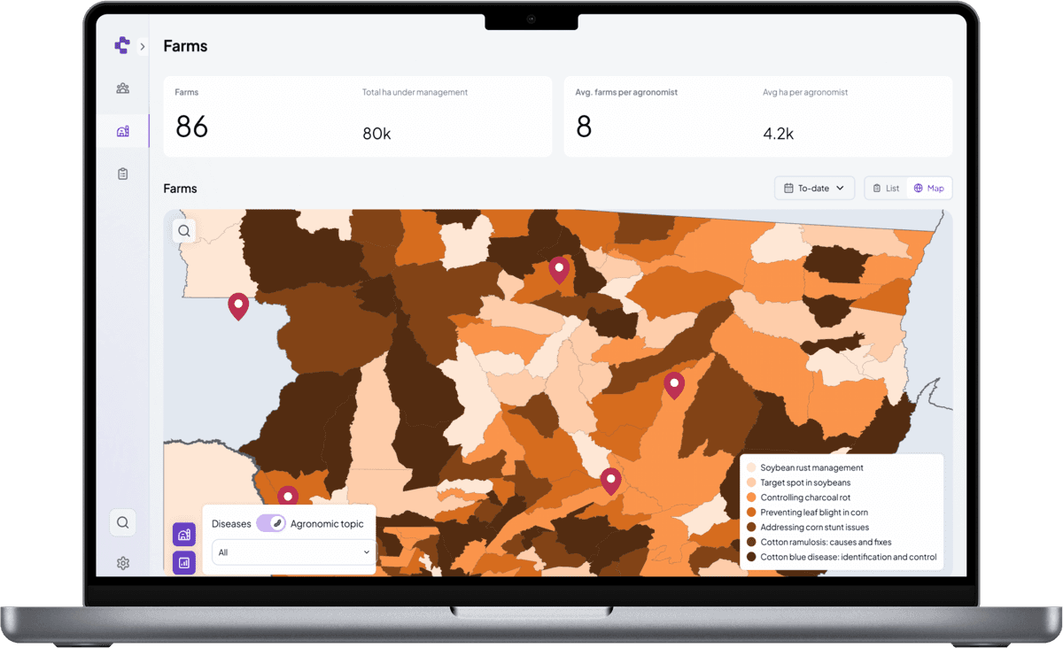 Transforme dados de campo em oportunidades de crescimento